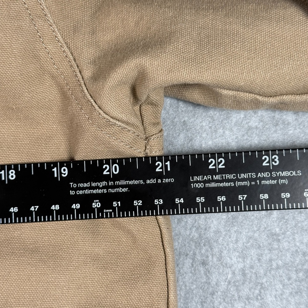 Hurley Canvas Jacket with Built‑In Hood — Men's Small — Tan - Picture 9 of 11